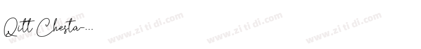 Qitt Chesta字体转换